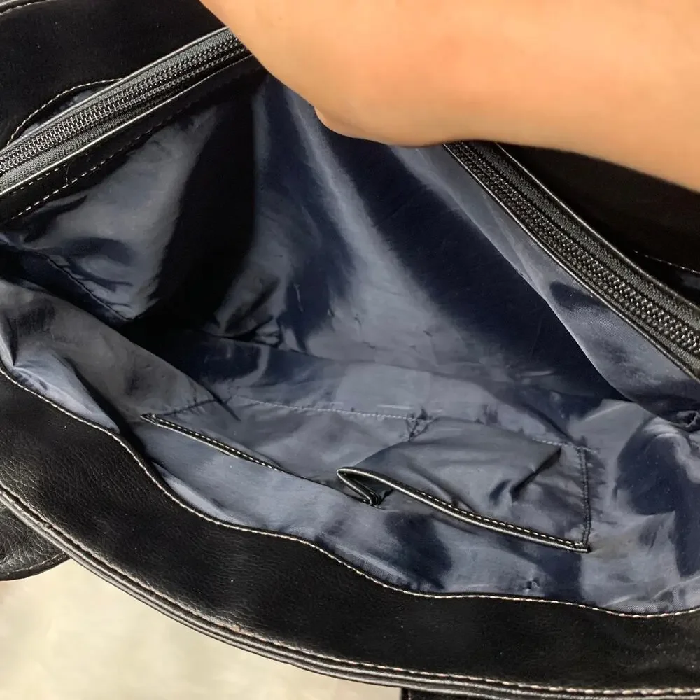 Tommy Hilfiger Women's Tote Navy Blue Handbags